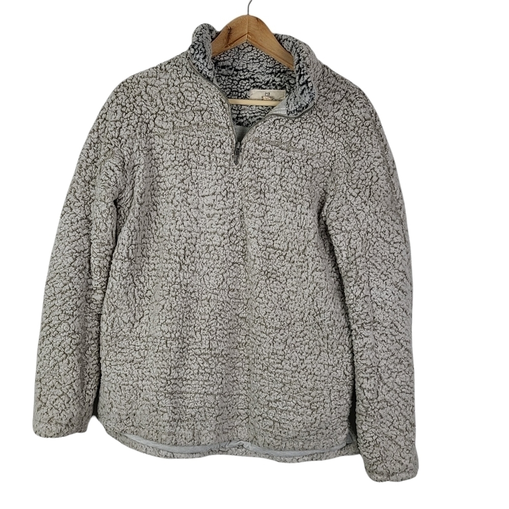 Thread & Supply Brown Bear Wubbly Sherpa Pullover